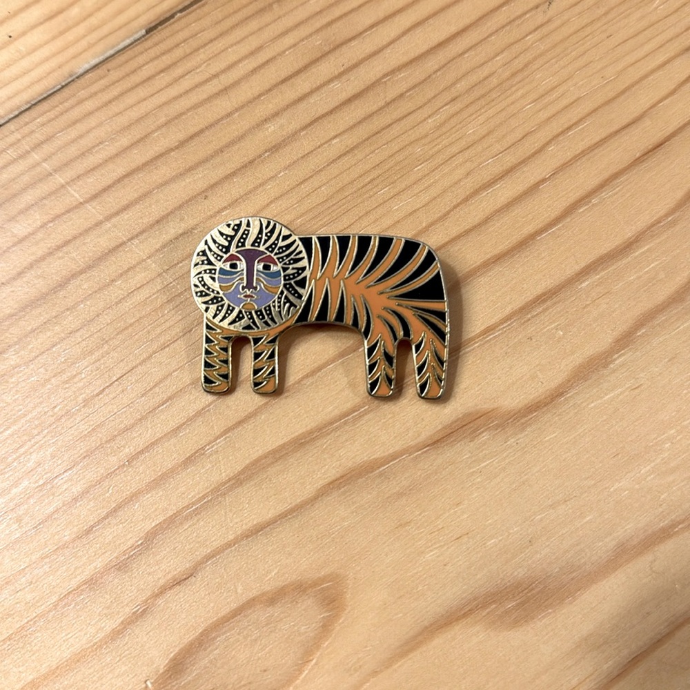 Vtg Laurel Burch ‘Tigre’ pin